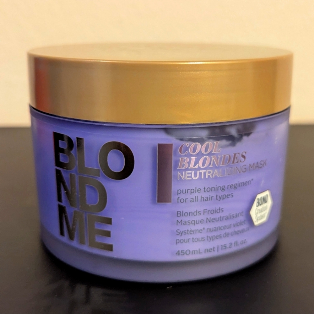 Schwarzkopf Professional BLONDME COOL BLONDES Neutralizing Mask 15.2 fl. oz.